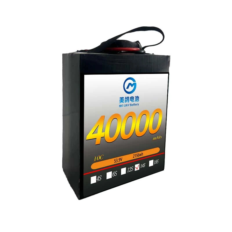 MG Solid state LIPO Battery:6S/12S/14S/18S 40000mAh 10C high density drone battery for heavy-duty drones uav - Unmanned RC