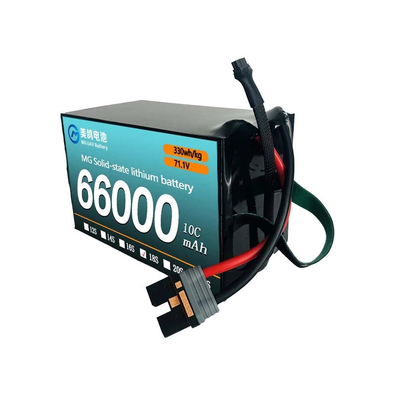 MG Solid state LIPO Battery:6S/12S/14S/18S 66000mAh 10C high density drone battery for heavy-duty drones uav - Unmanned RC