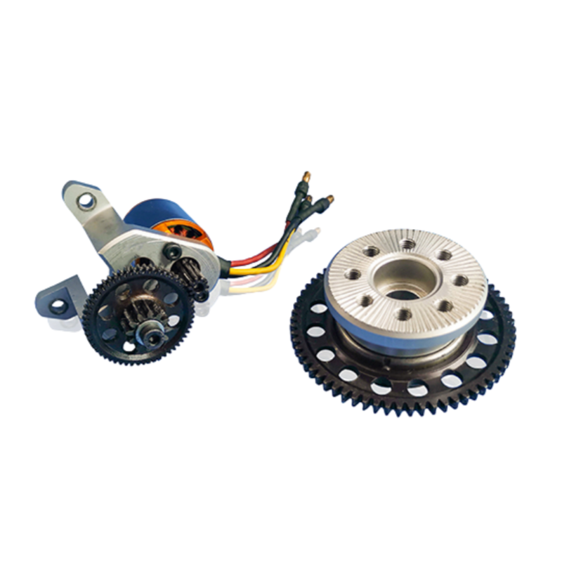 NGH GF60i2-E Linear double cylinder 4-stroke gasoline engine with electric starter - Unmanned RC