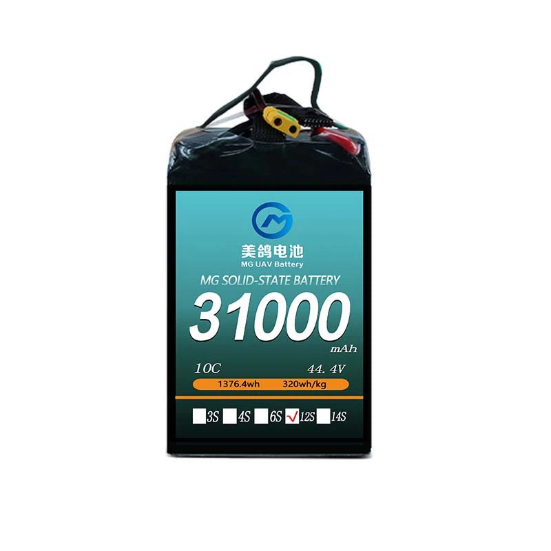 MG UAV Solid-State Battery:6S/12S/14S/18S/24S 31000mAh  10C for  uav drone airplane rc - Unmanned RC