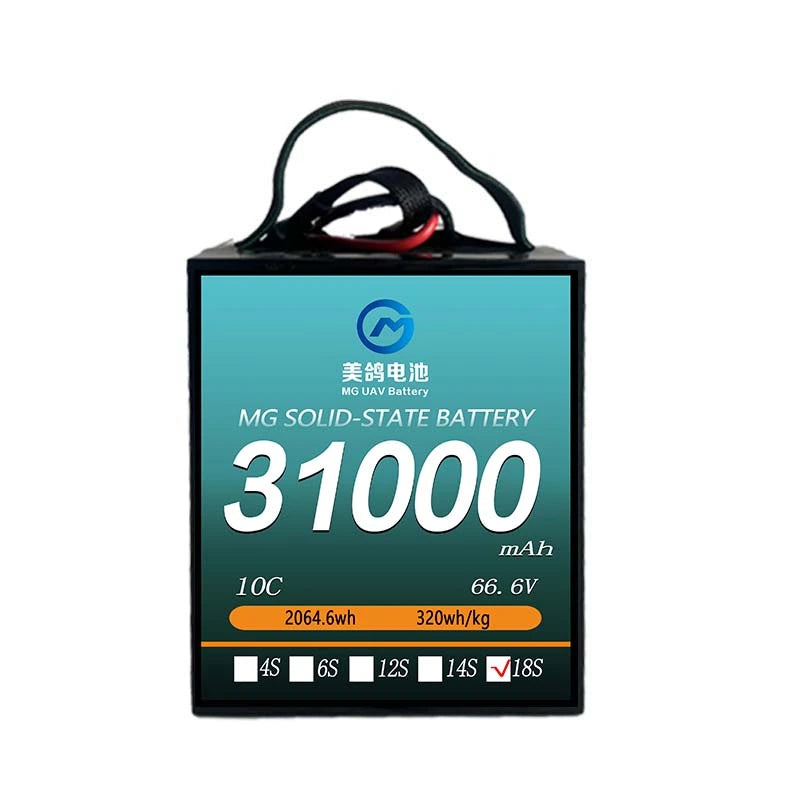 MG UAV Solid-State Battery:6S/12S/14S/18S/24S 31000mAh  10C for  uav drone airplane rc - Unmanned RC