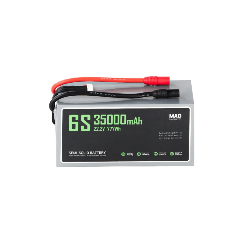 MAD 6S 35Ah Solid State Lithium-ion Battery - Unmanned RC