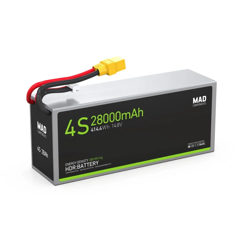 MAD 4S 28Ah Solid State Lithium-ion Battery - Unmanned RC