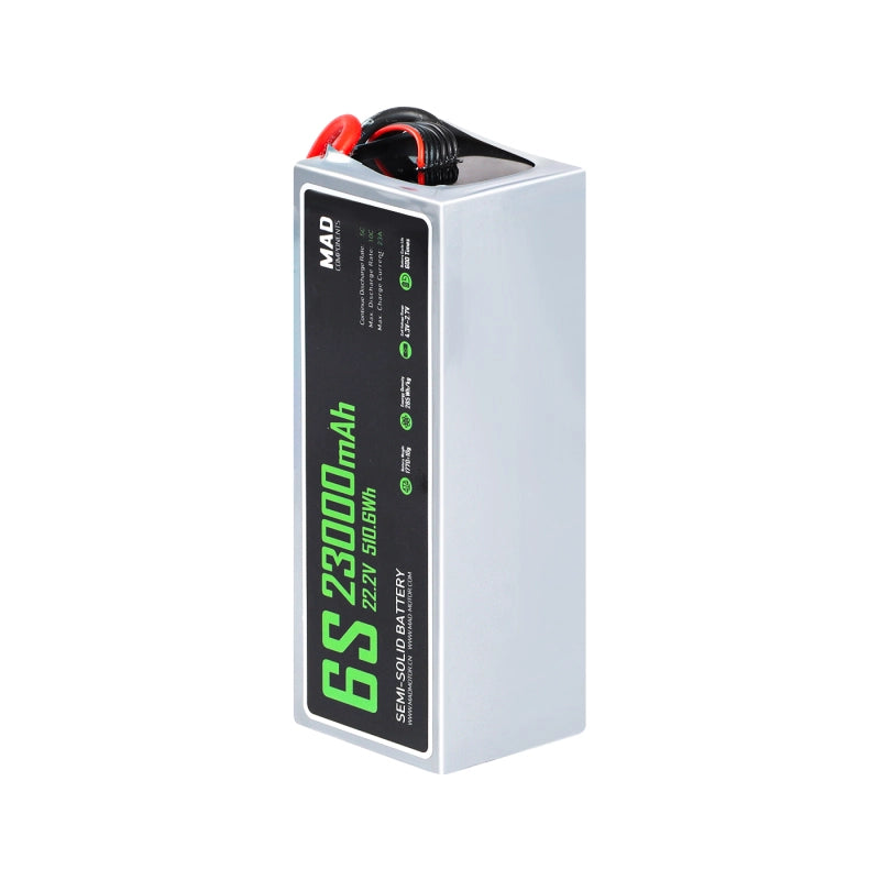 MAD 6S 23Ah Solid State Lithium-ion Battery - Unmanned RC