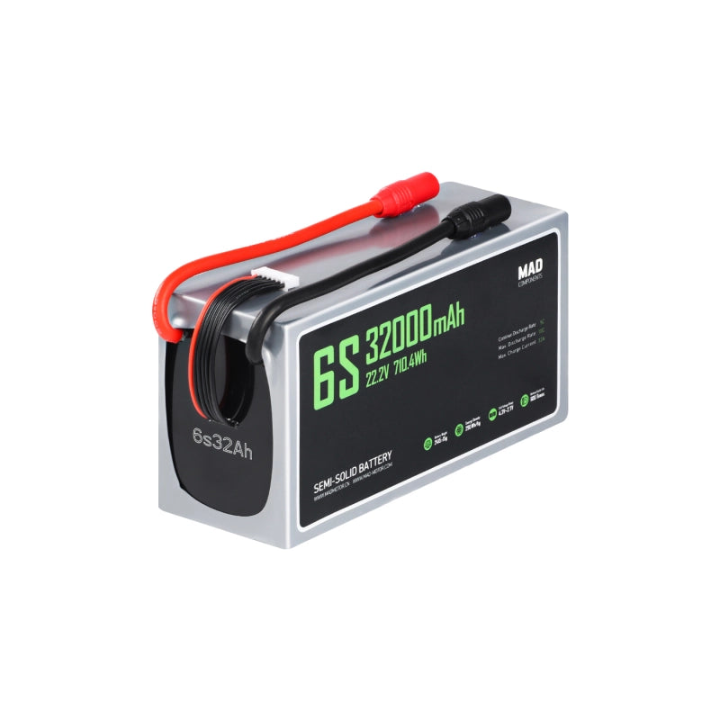 MAD 6S 32Ah Solid State Lithium-ion Battery - Unmanned RC