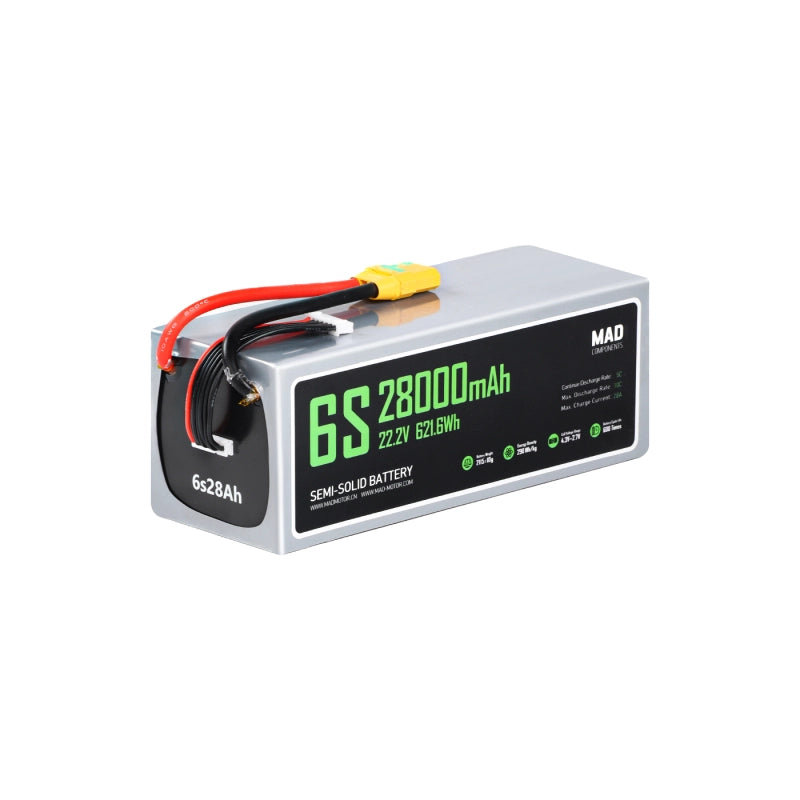 MAD 6S 28Ah Solid State Lithium-ion Battery - Unmanned RC