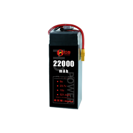 RED /Lithium-Polymer Battery/ 6S High energy density & HV 4.45V battery 22Ah~43Ah - Unmanned RC