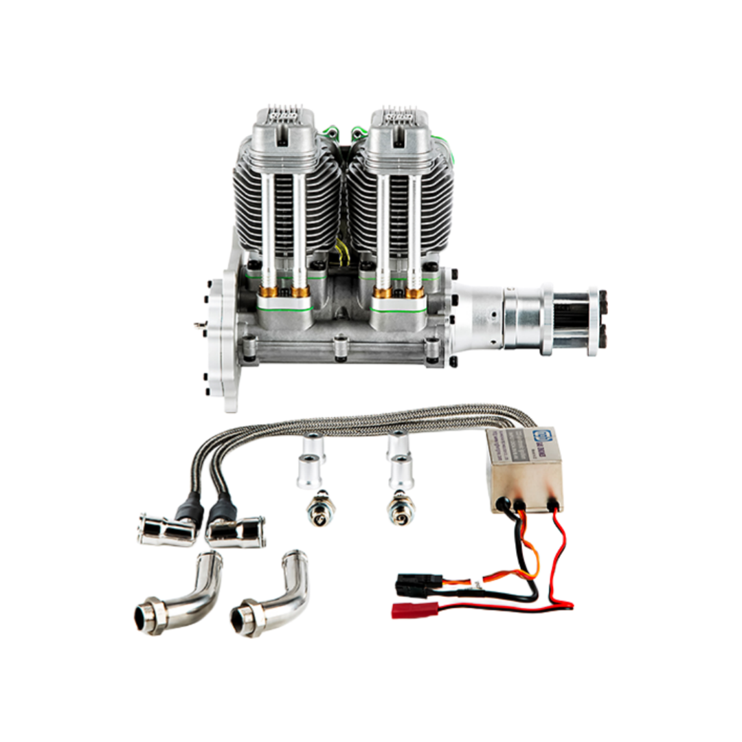 NGH  GF60i2 Linear double cylinder 4-stroke gasoline engine - Unmanned RC