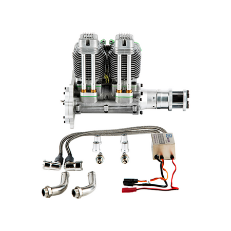 NGH  GF60i2 Linear double cylinder 4-stroke gasoline engine - Unmanned RC