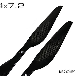 FLUXER 24X7.2 Inch Carbon Fiber Propellers - Unmanned RC