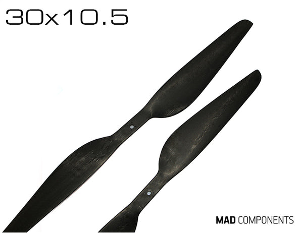 FLUXER 30×10.5 Inch Carbon Fiber Propellers - Unmanned RC