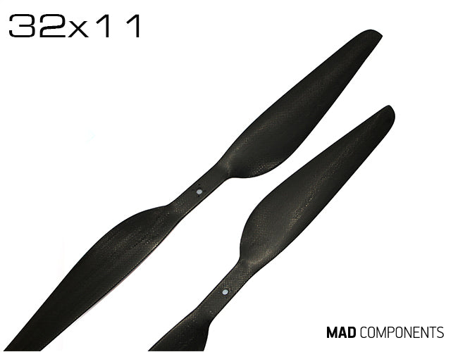 FLUXER 32X11 Inch Carbon Fiber Propellers - Unmanned RC