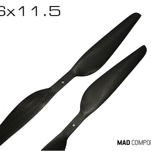 FLUXER 36×11.5 Inch Carbon Fiber Propellers - Unmanned RC